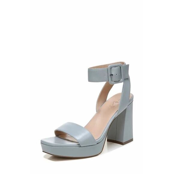 27 Edit Naturalizer Jaselle Platform High Heel Sandal In Glacier Grey Size 8 - Picture 3 of 12